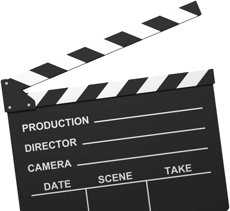Clapperboard Film Фон PNG Image