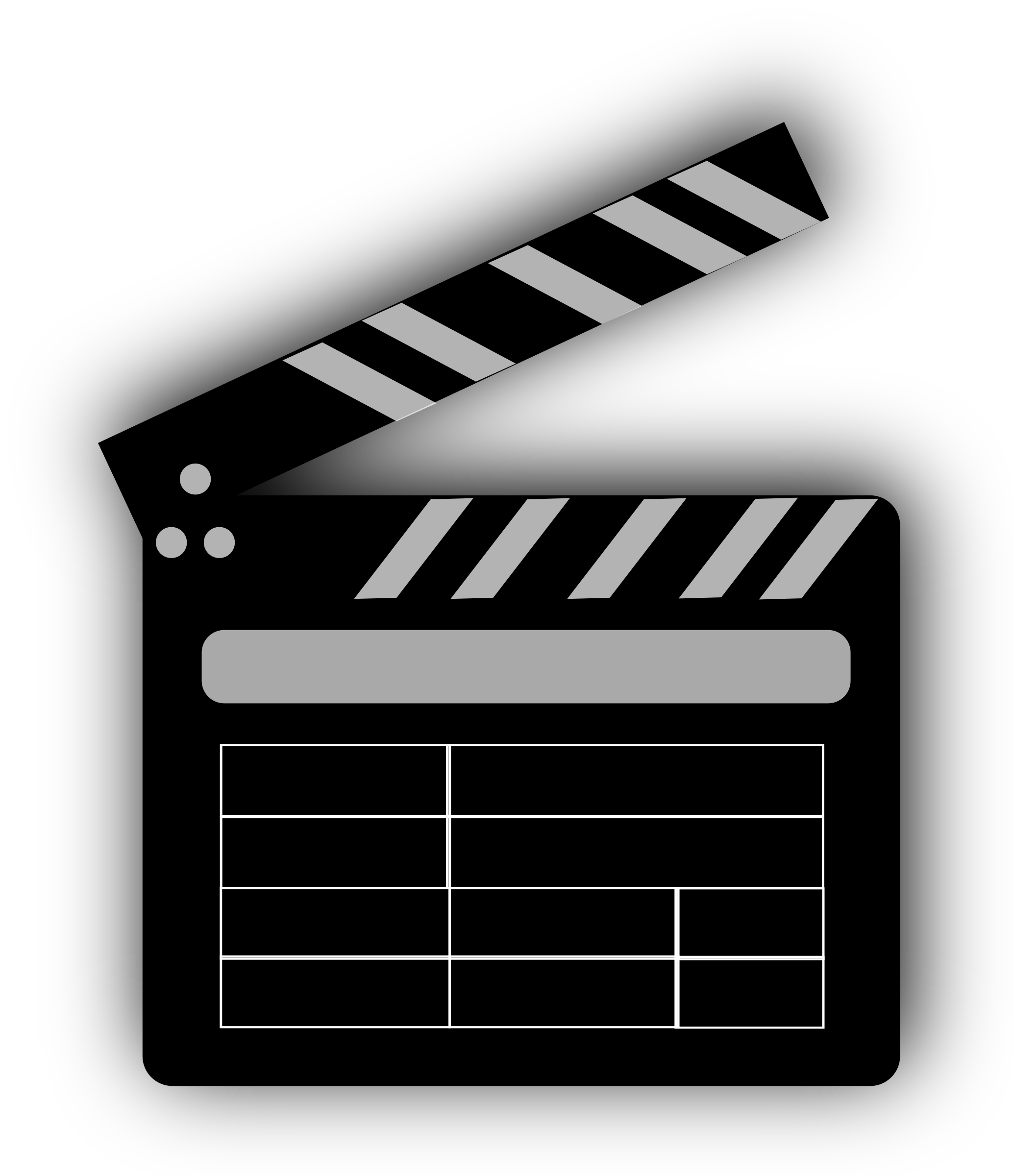 Clapperboard Film PNG خلفية