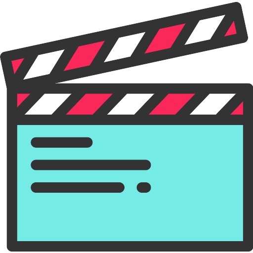 Clapperboard Icon PNG HD Quality