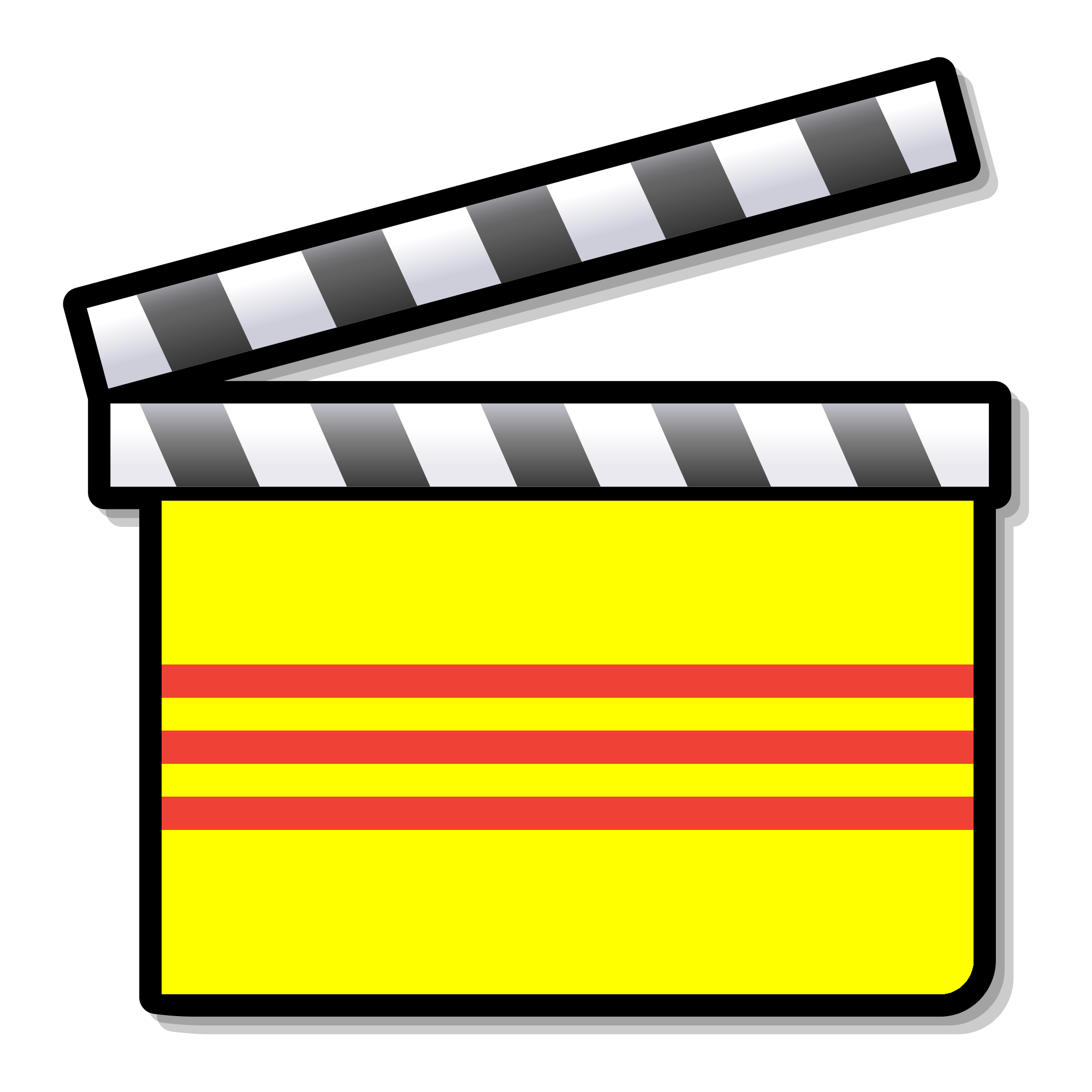 Clapperboard Icon Transparent Background
