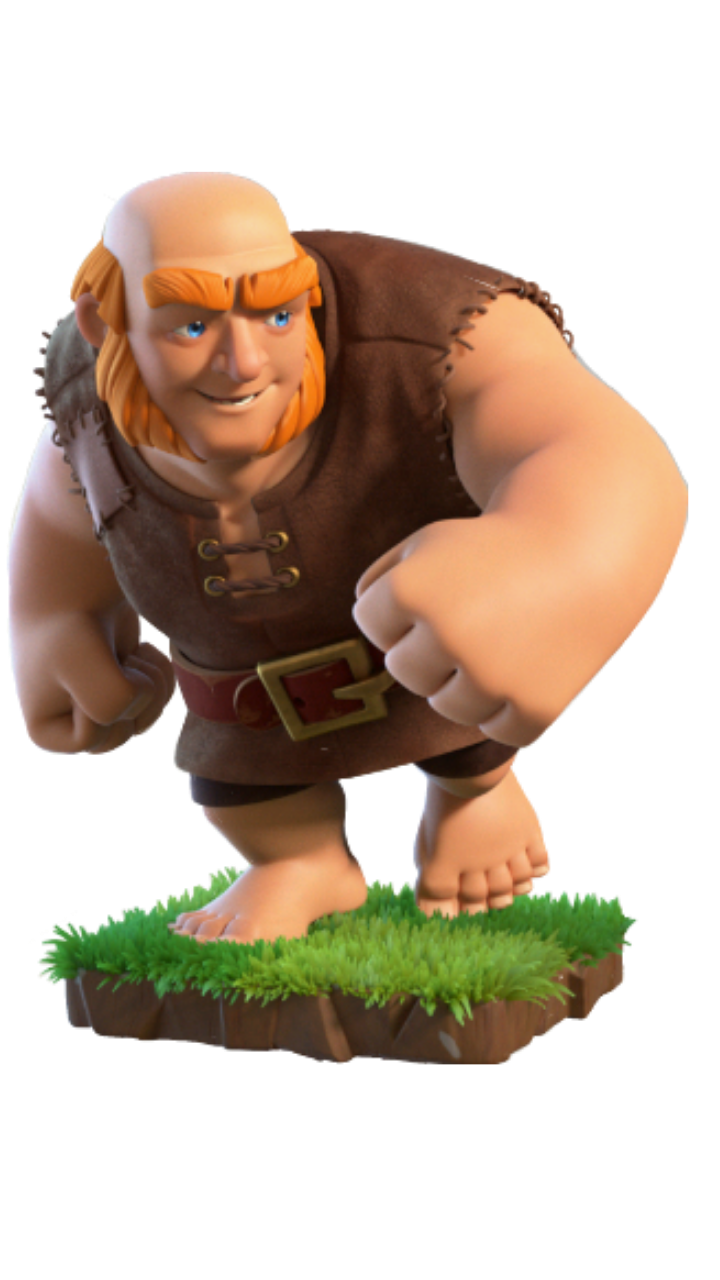 Clash of Clans Character Background PNG Image