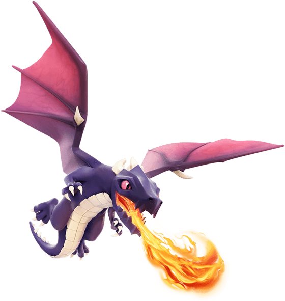 Clash of Clans Dragon PNG Clipart Background