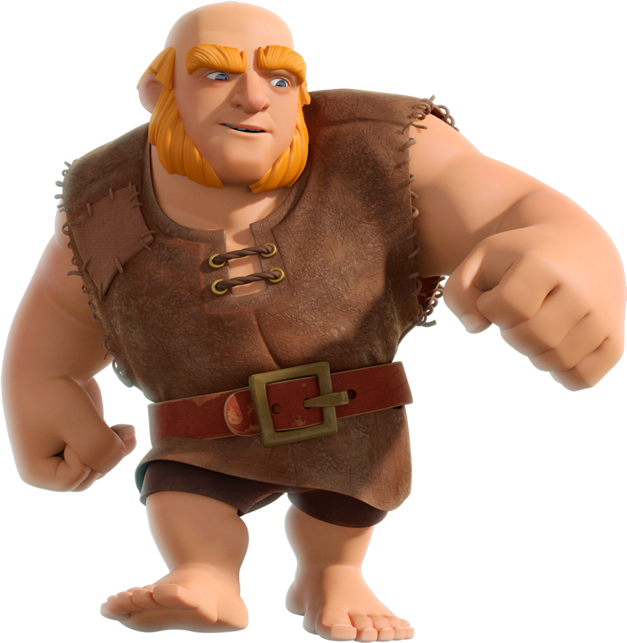 Clash of Clans Giant PNG Clipart Background