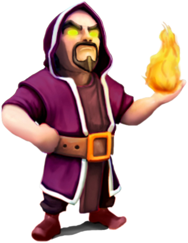 Clash of Clans Wizard PNG Clipart Background