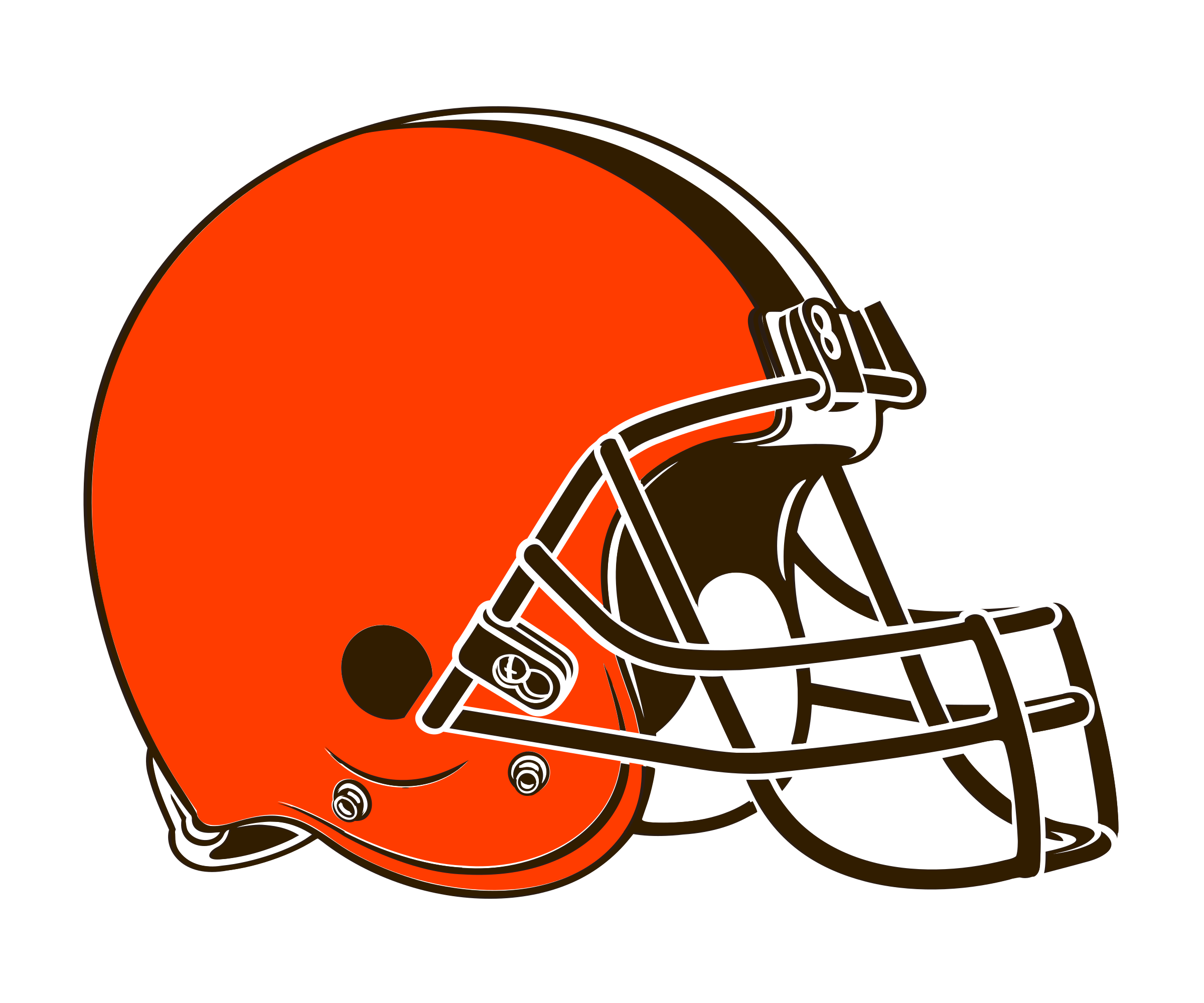 Cleveland Browns Helmet PNG HD Quality