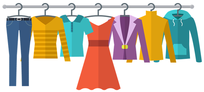 Clothes Background PNG Image