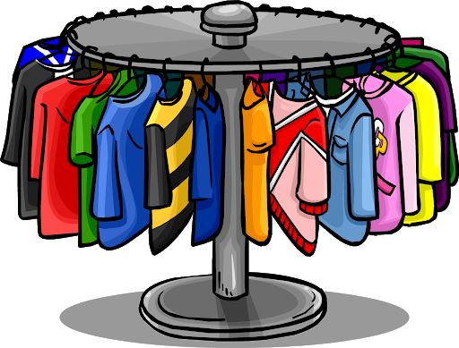 Clothes Vector Background PNG Image