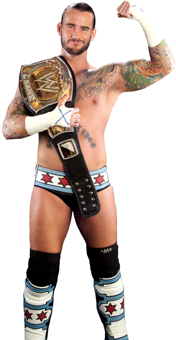 Cm Punk Body Background PNG Image