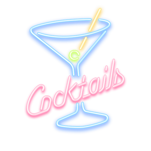 Cocktail Logo PNG Clipart Background