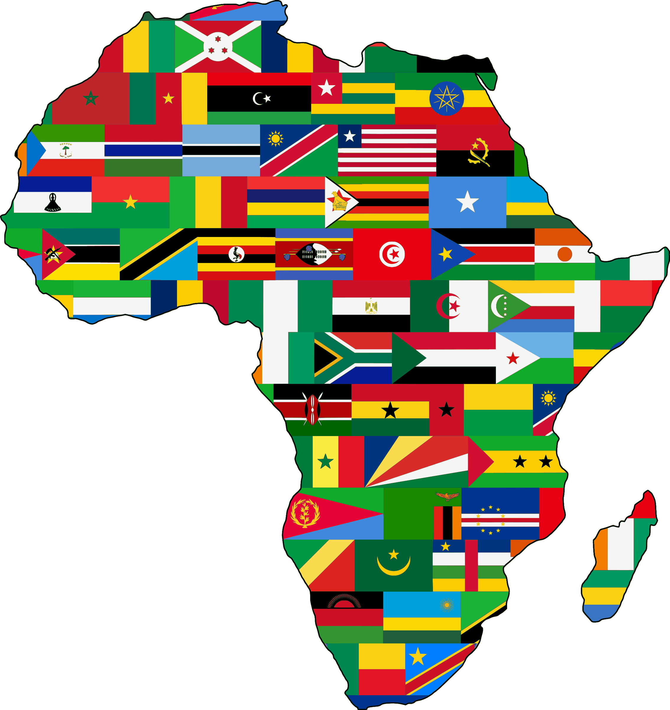 Farbige Afrika PNG-Bilder HD