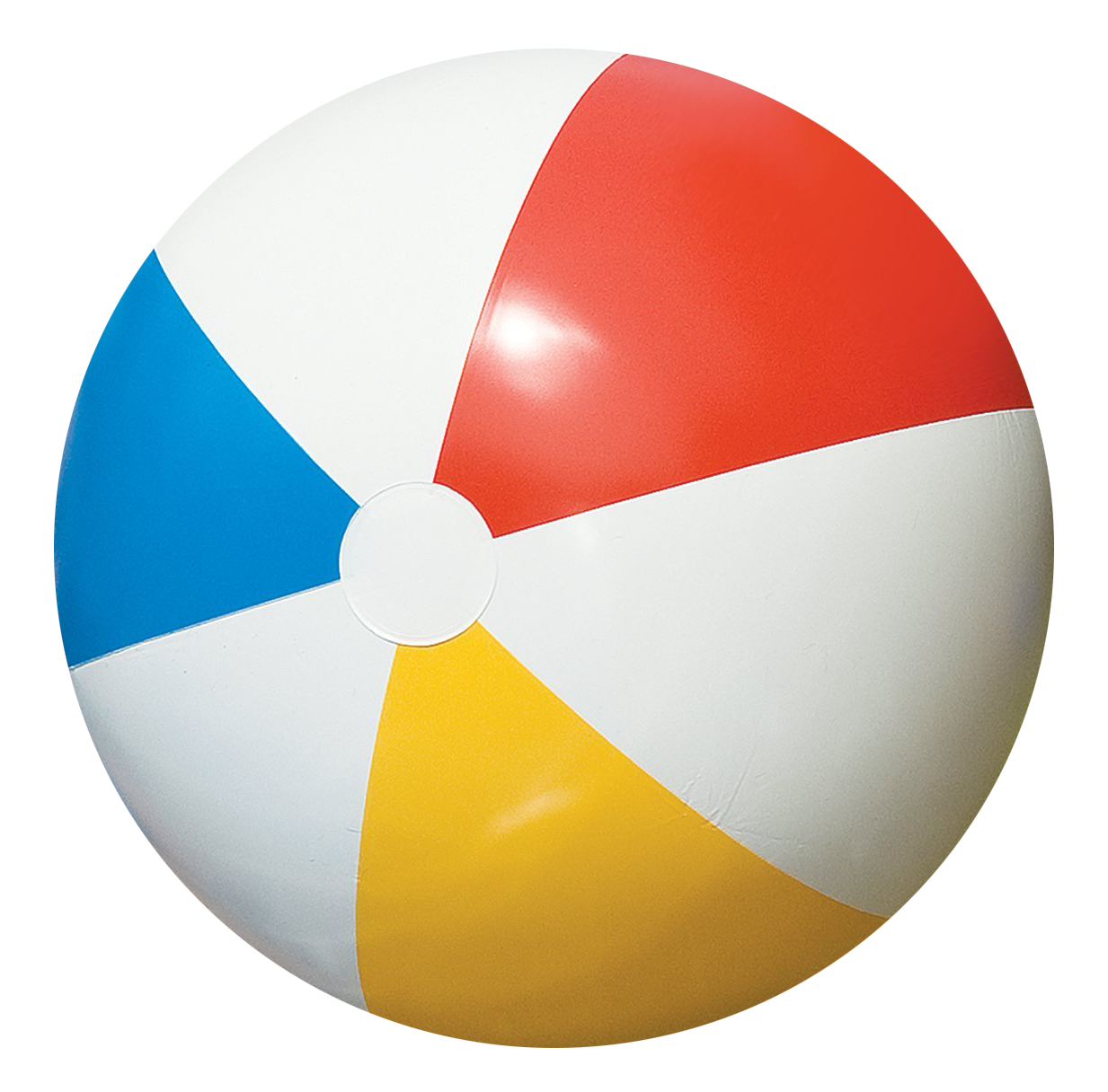 Colored Beach Ball PNG HD Quality
