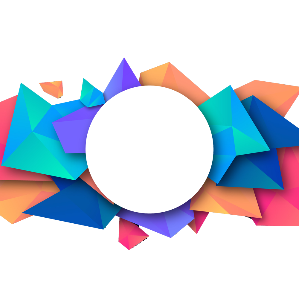 Bunter abstrakter PNG-Clipart-Hintergrund