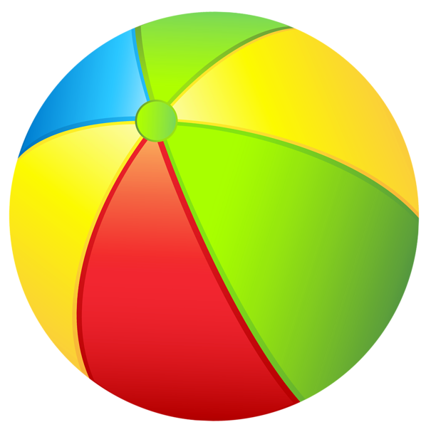 Colorful Ball Vector Transparent PNG