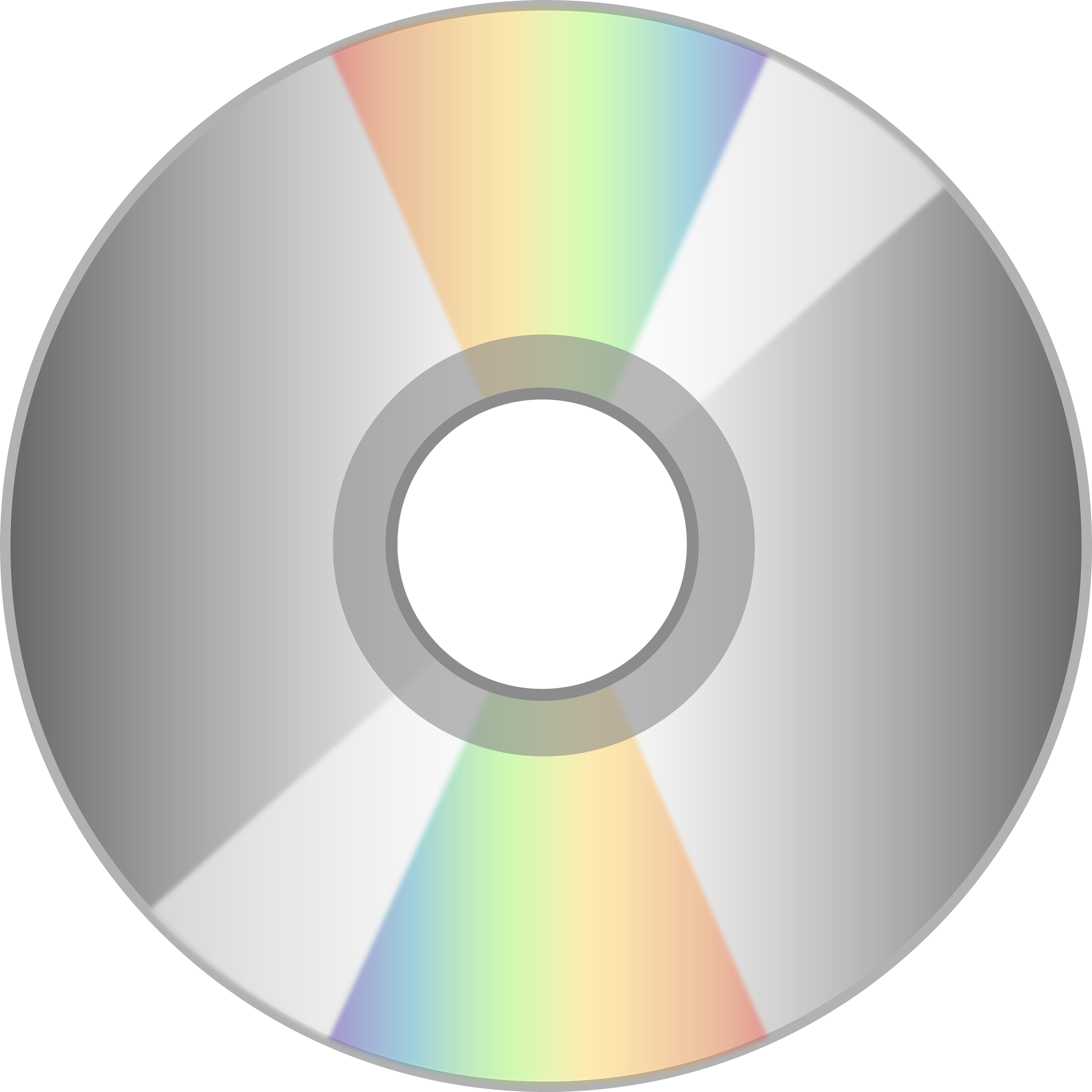 Compact Disk Vector Transparent Background
