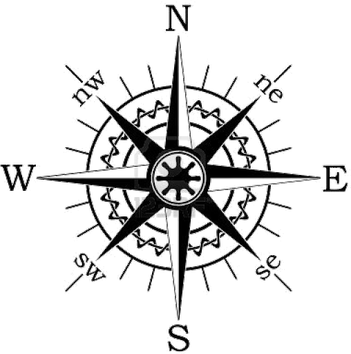 Compass Logo Background PNG Image