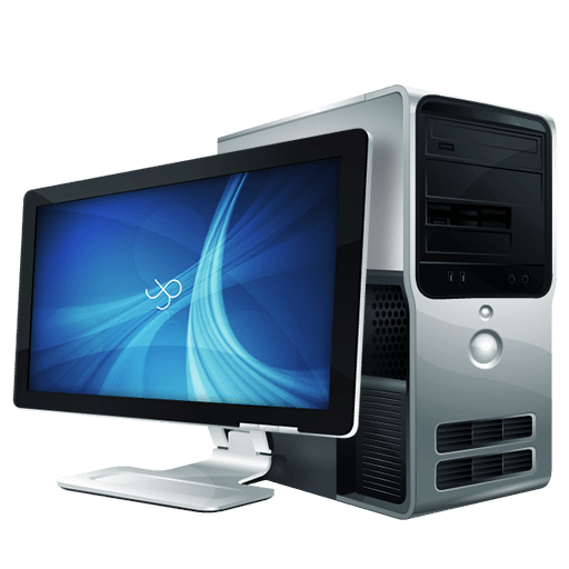 Computer PC Transparent Background