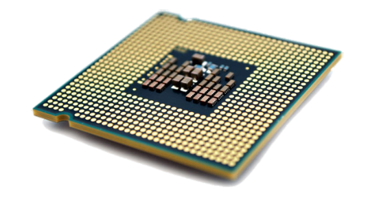 Computer Processor Background PNG Image