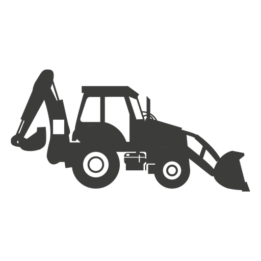 Construction Machine Icon Background PNG Image