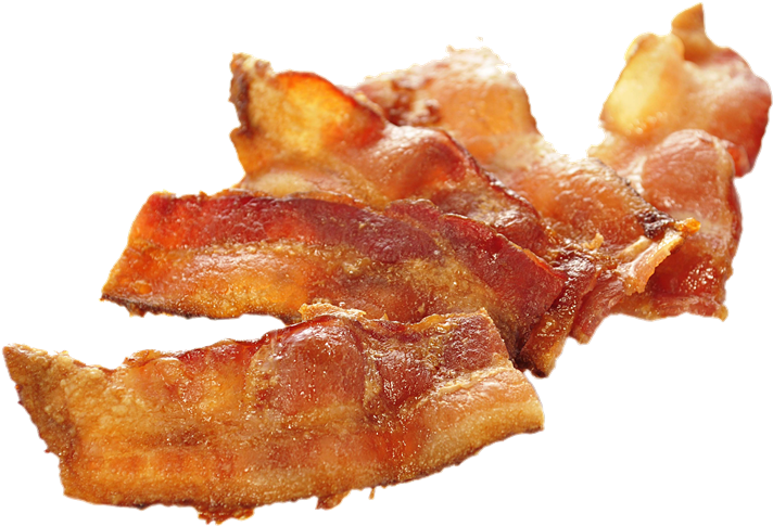 Cooked Bacon PNG Clipart Background