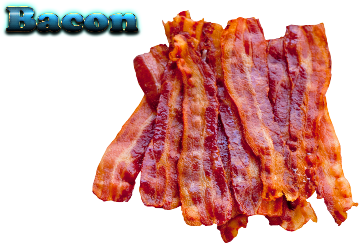 Cooked Bacon PNG HD Quality