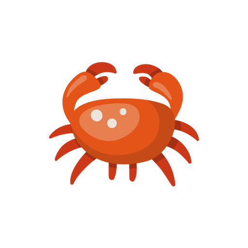 Crab Icon Transparent PNG
