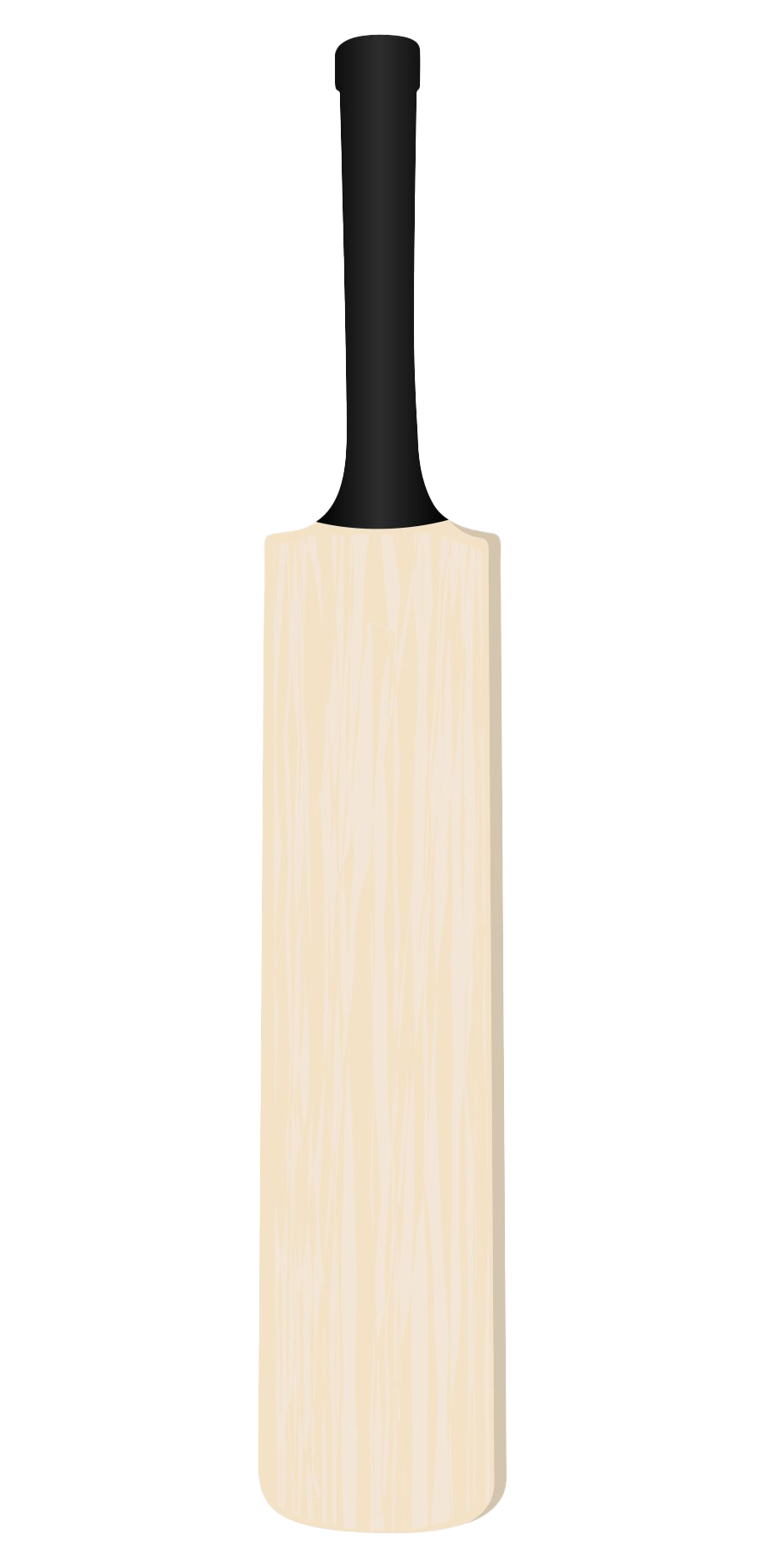 Cricket Bat Vector PNG HD Quality