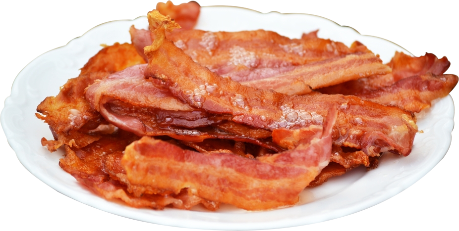 Crispy Bacon Transparent Background