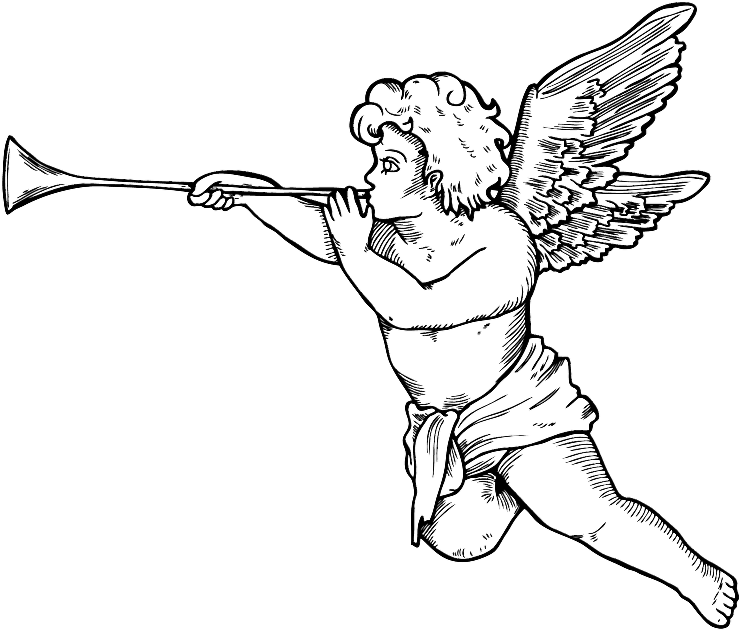 Cupid Angel Tattoo Transparent PNG
