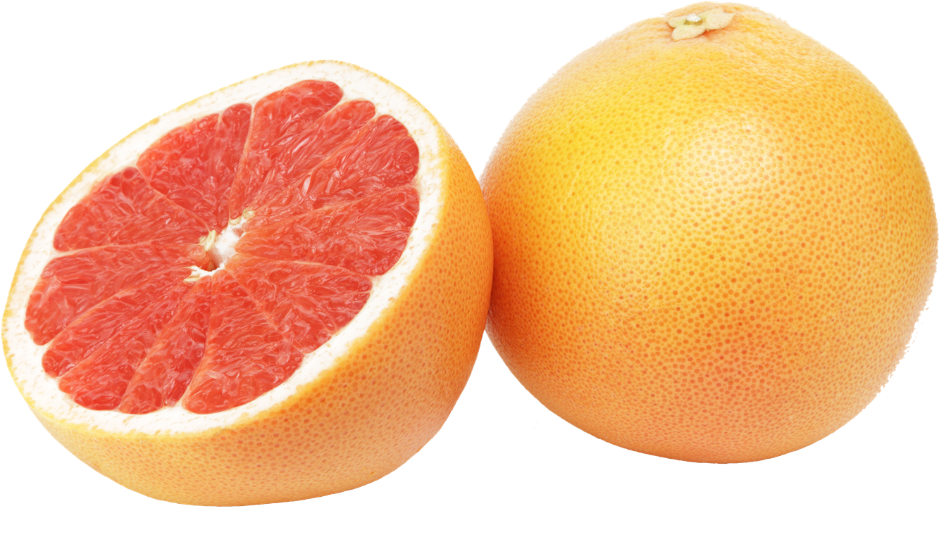 Cut Grapefruit PNG
