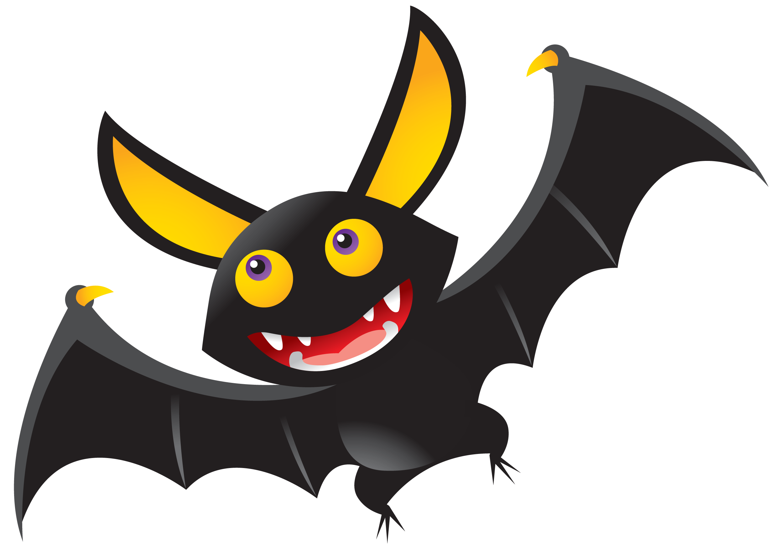 Cute Bat Transparent PNG