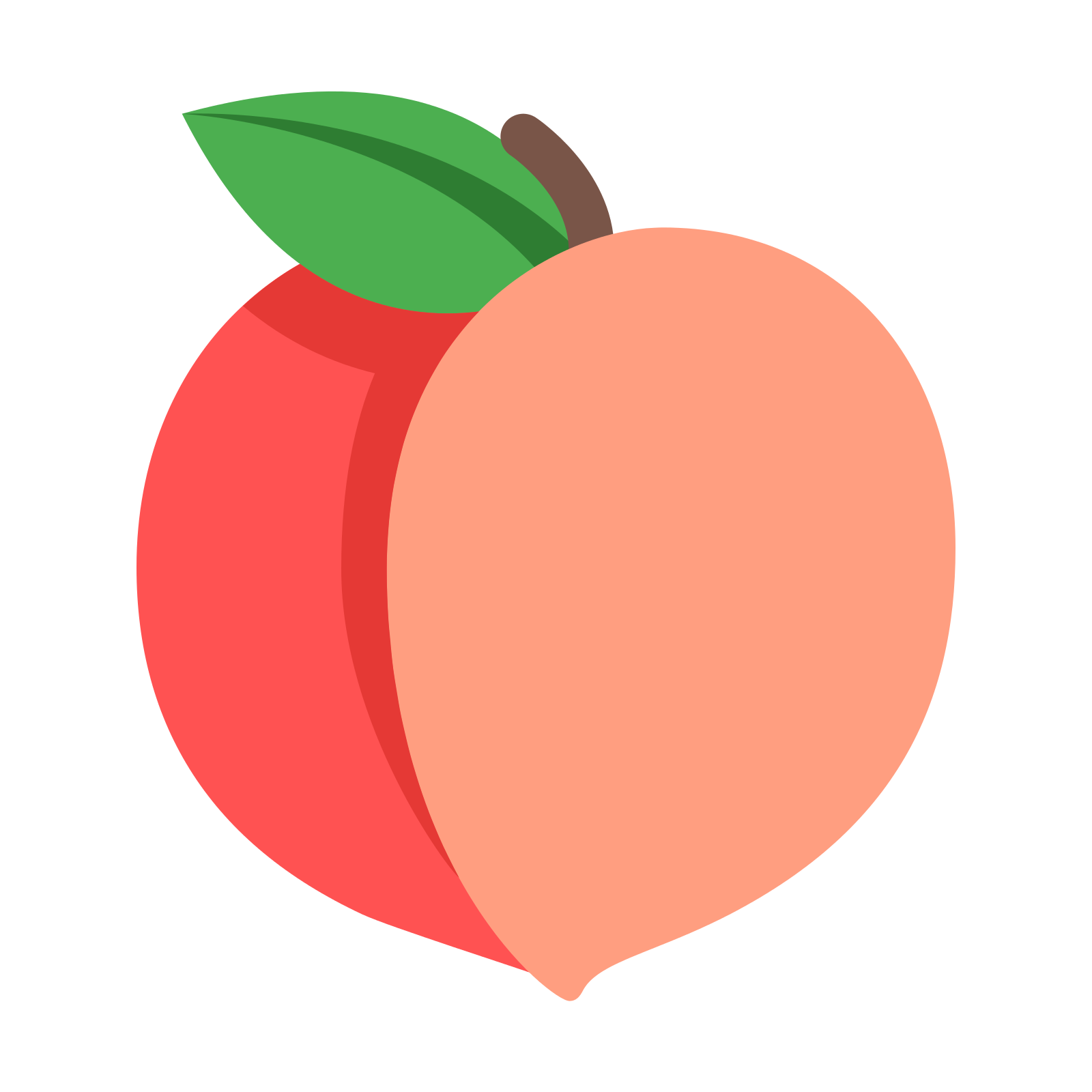 Cute Peach Transparent PNG