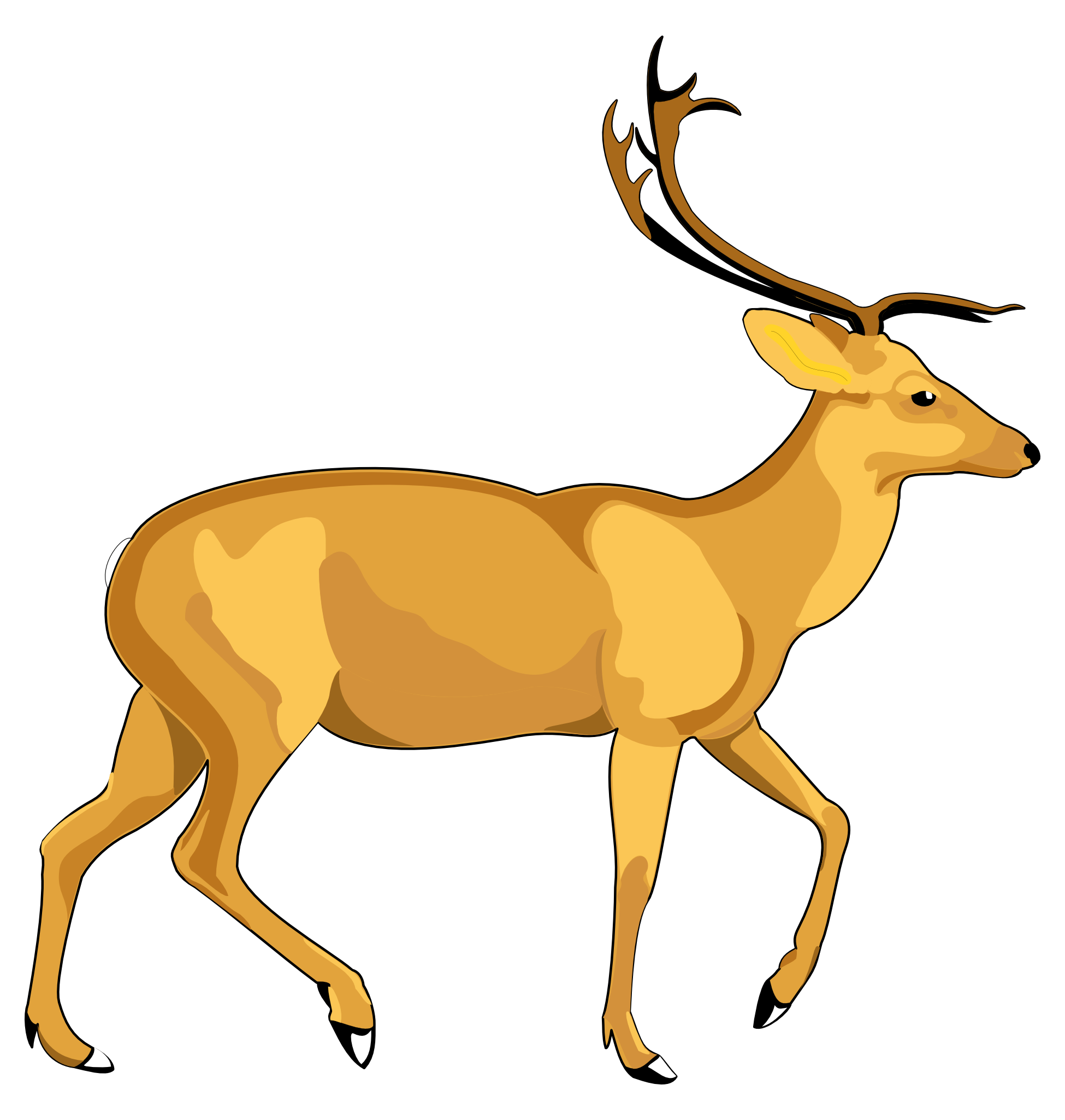 Deer Clipart Transparent PNG