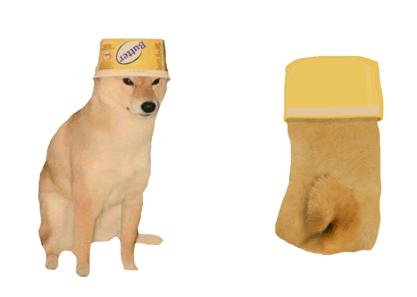 Doge Head Meme PNG Clipart Background