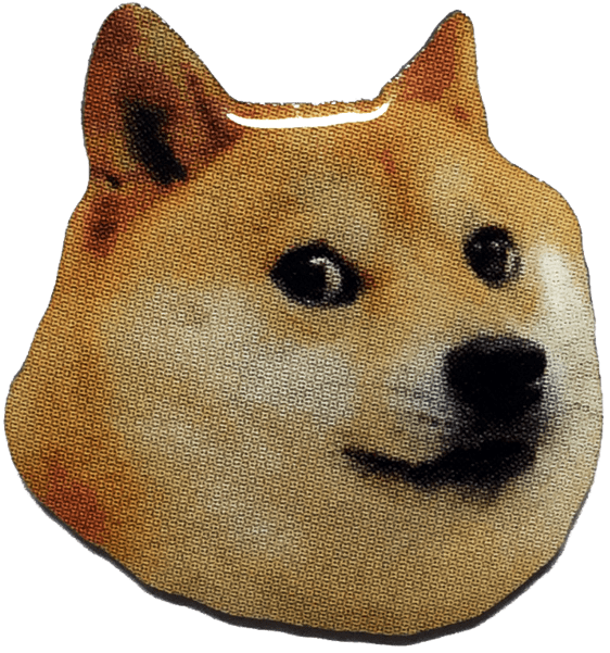 Doge Head PNG Clipart Background