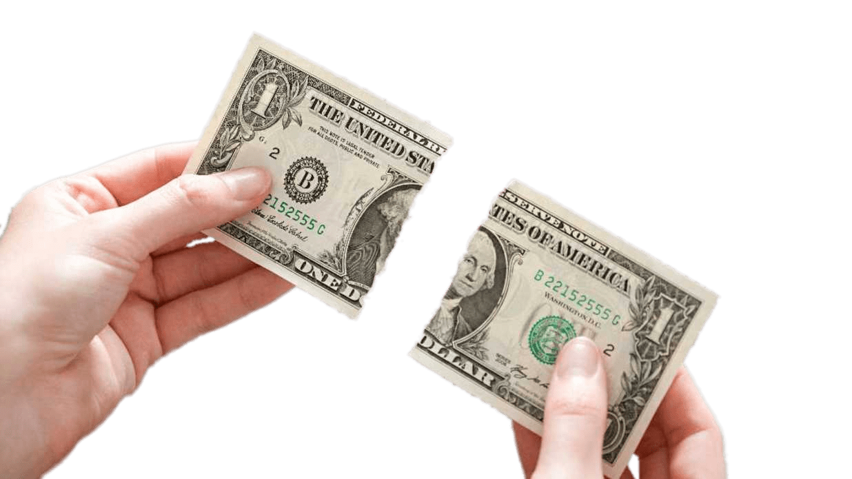 Dollar Bill Background PNG Image