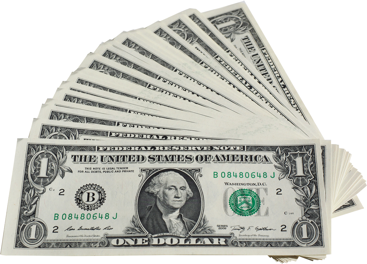 Dollar Currency Background PNG Image