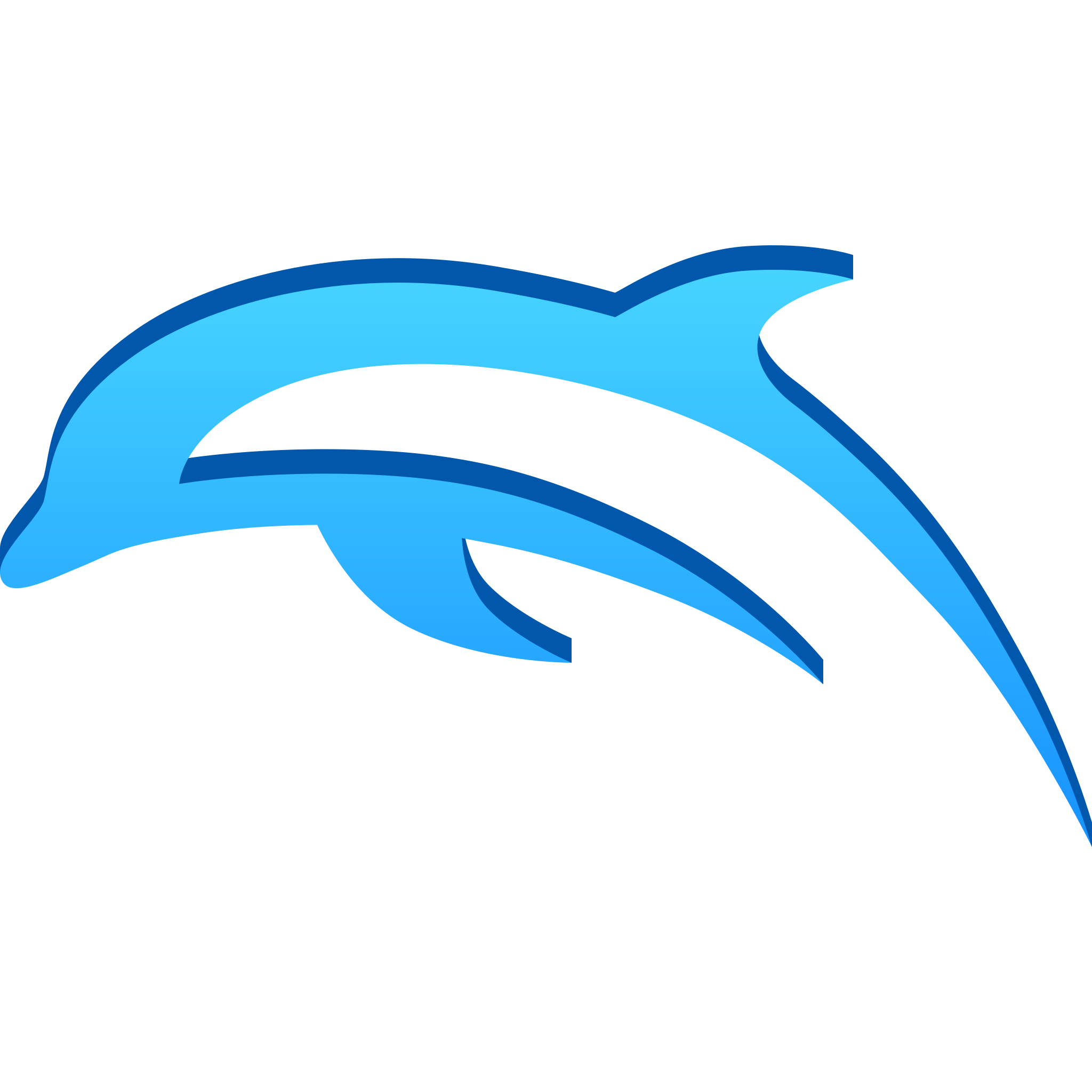 Dolphin Logo Transparent PNG