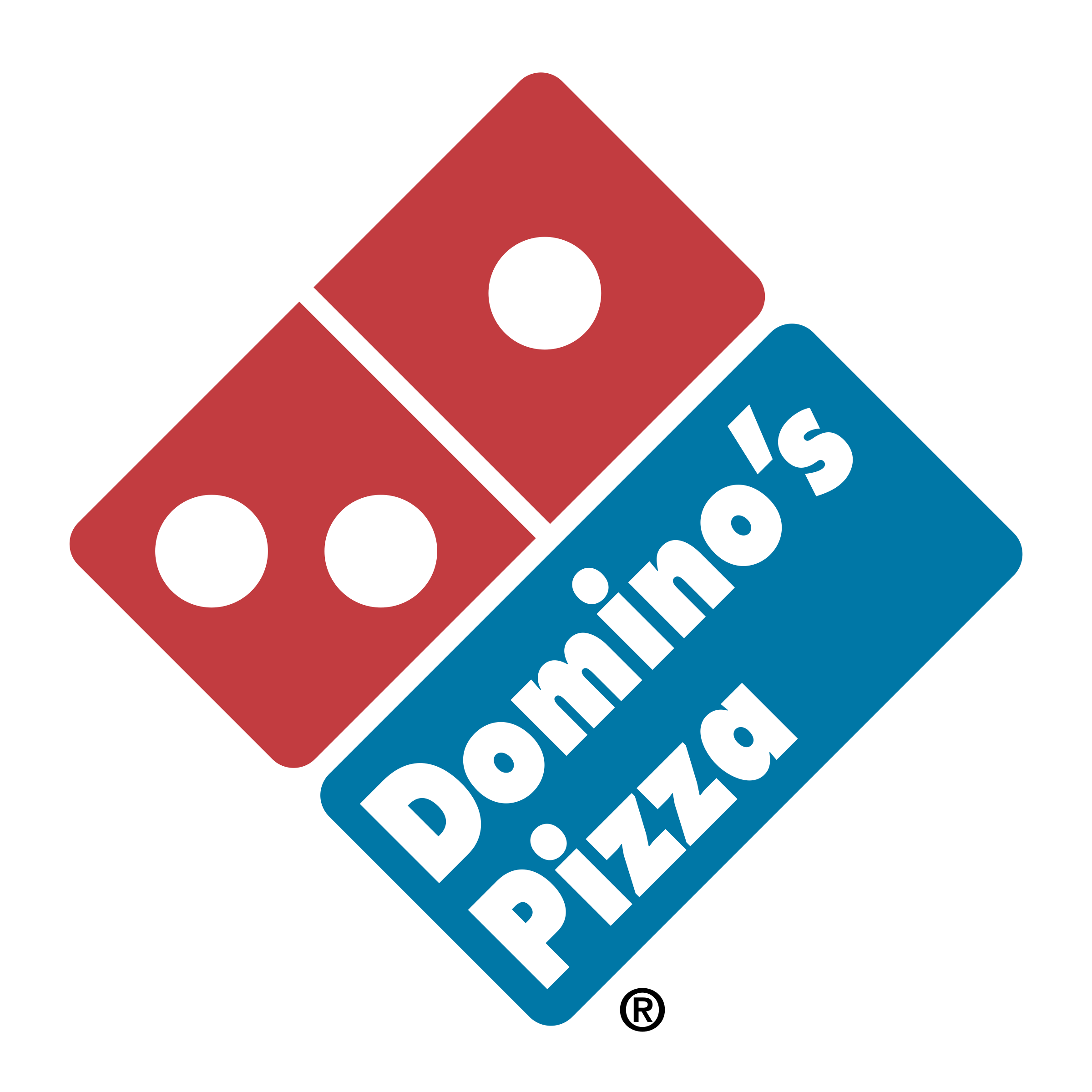 Dominos Pizza Icon Фон PNG Image