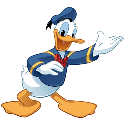 Donald Duck Background PNG Image