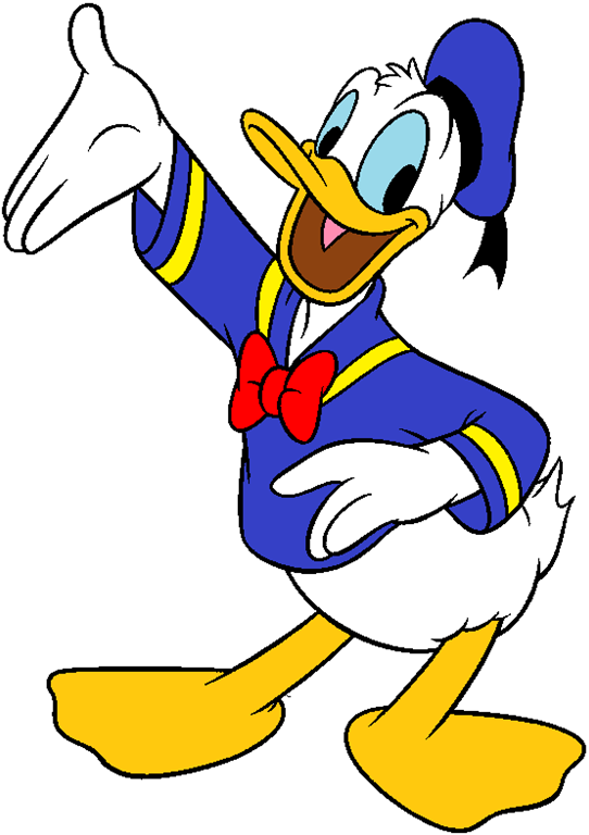 Donald Duck Cartoon PNG HD Quality