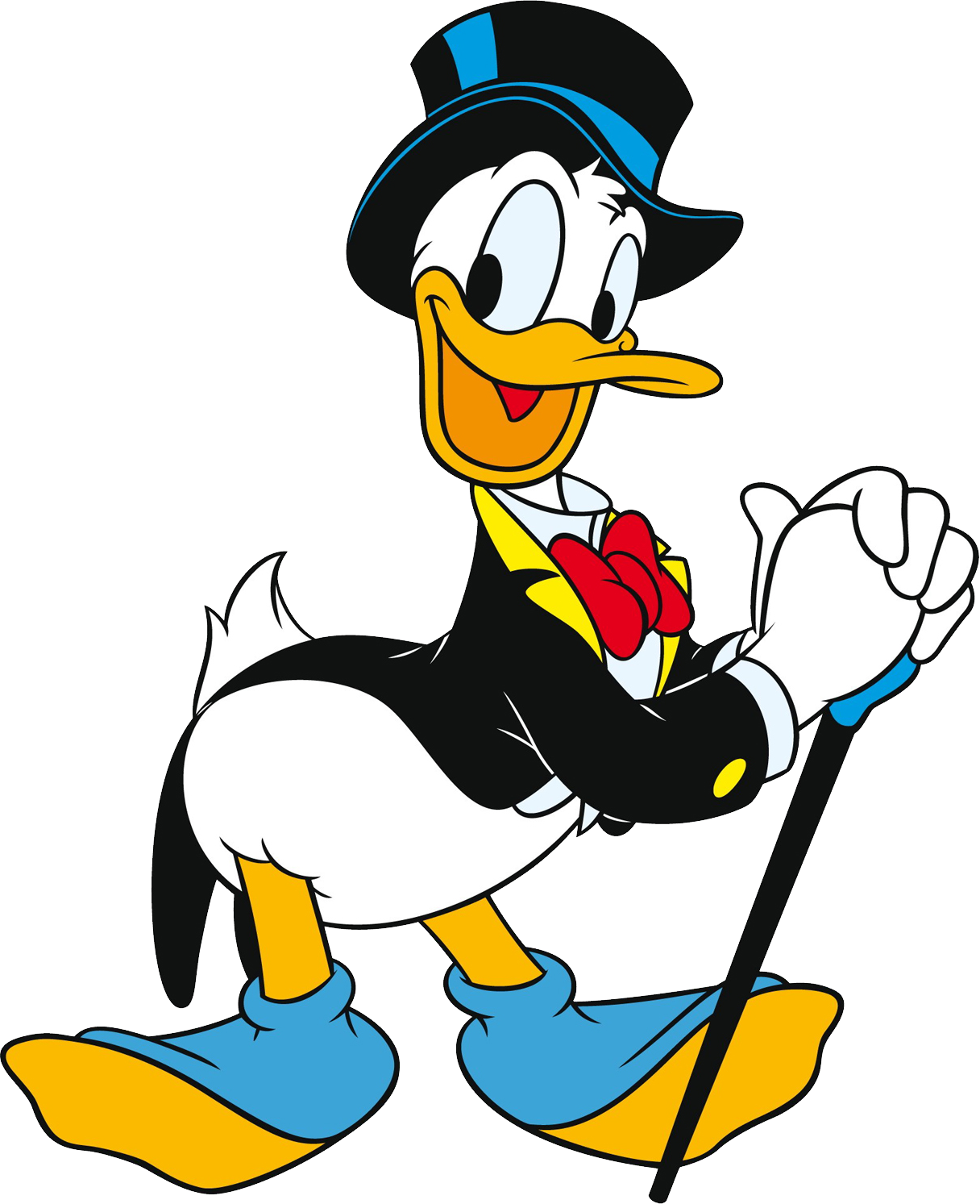 Donald Duck Cartoon Transparent Background