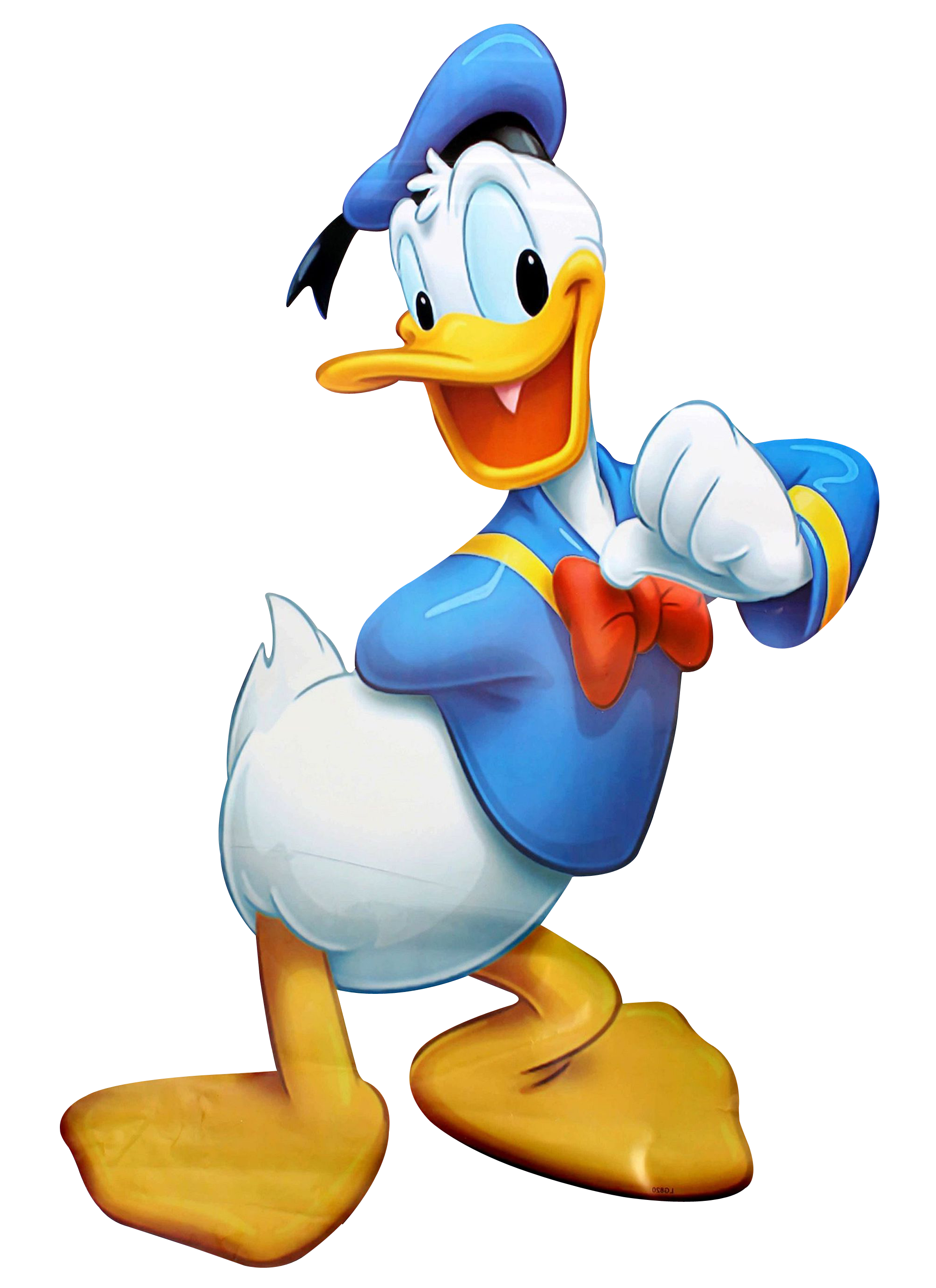 Donald Duck Character PNG Clipart Background