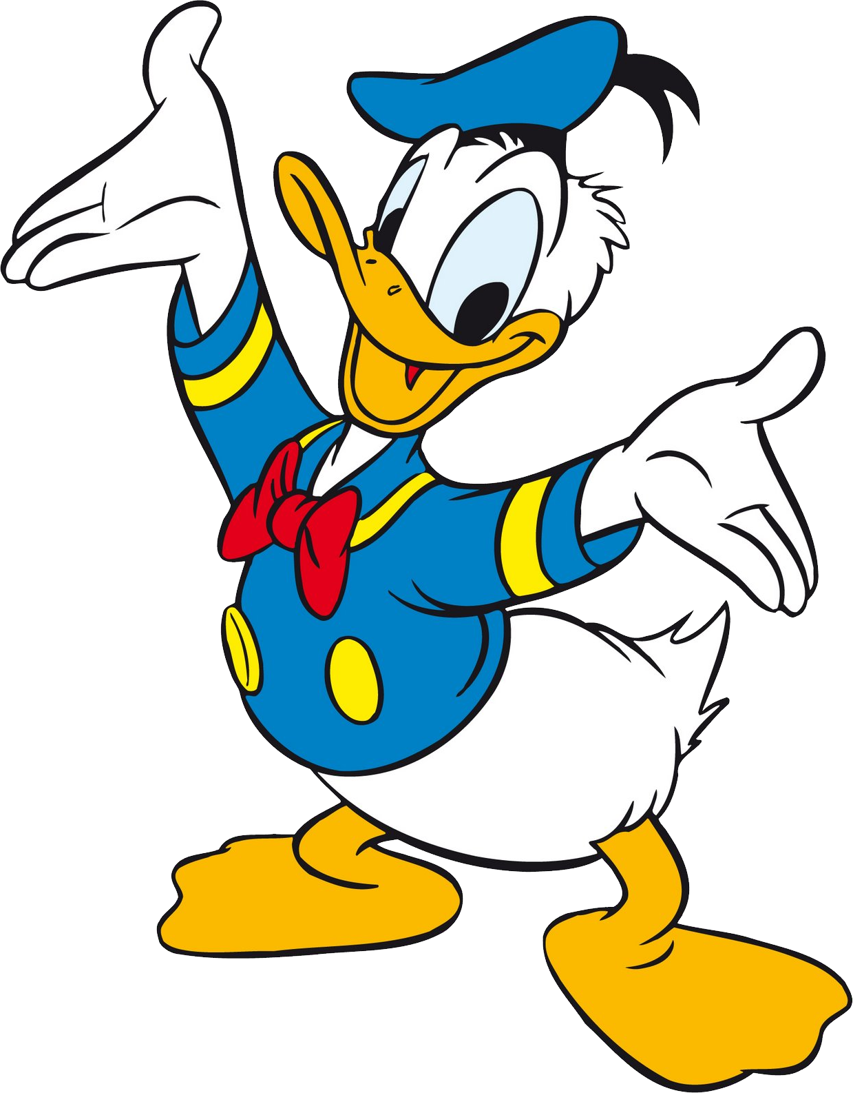 Donald Duck Character PNG HD Quality