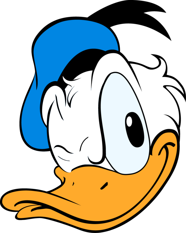 Donald Duck Sleeping PNG HD Quality