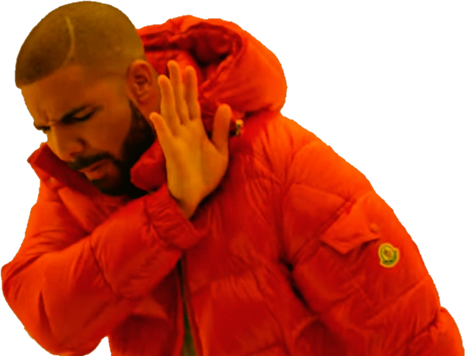 Drake Meme PNG Clipart Background | PNG Play