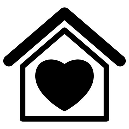 Dream House Silhouette PNG HD Quality