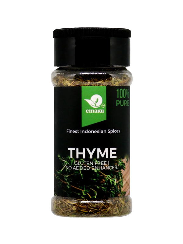 Dried Thyme Spice Background PNG Image
