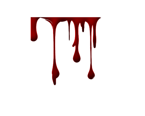 Dripping Blood Transparent Background