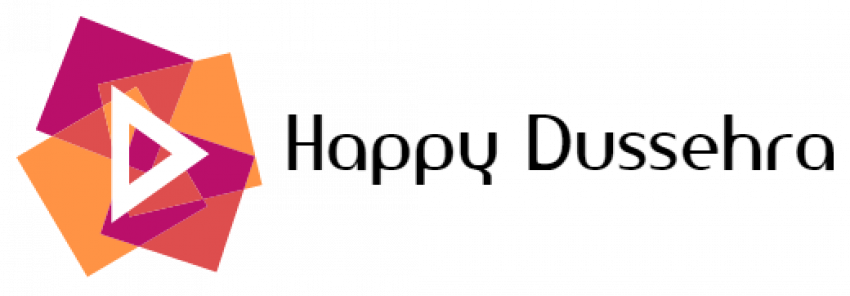 Dussehra Logo PNG Clipart Background