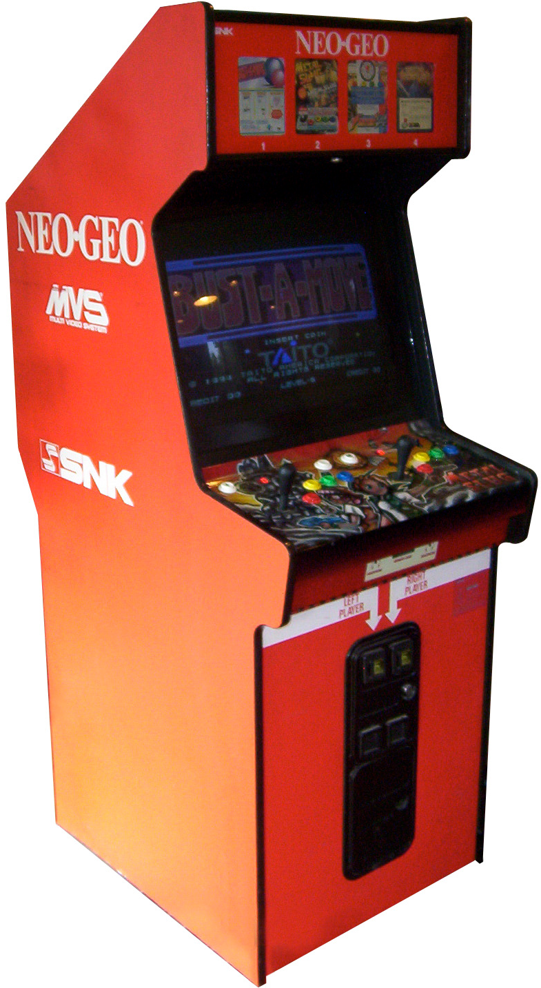 Early Arcade Machine PNG